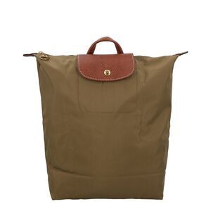 Longchamp Le Pliage Original Medium Canvas Backpack, Green